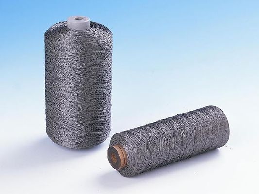 304/316L Stainless Steel Fiber Twist Thread with Radiation-Proof and 500 Degree Temperature Resistance