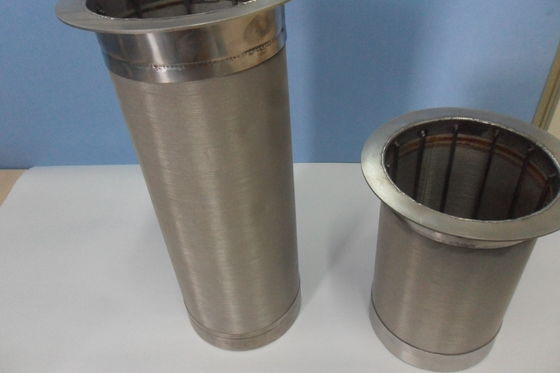 ROHS 200mm Diameter Stainless Steel Filter Cartridge For Water Treatment