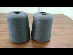 نخ سیاه ۲۱٪ فیبر فولاد ضد زنگ، ۳۶٪ پنبه مخلوط با ۳۶٪ پلی استر برای ضد استاتیک